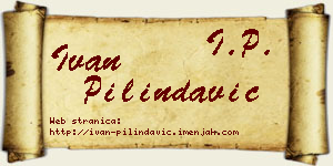 Ivan Pilindavić vizit kartica